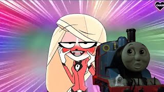 Charlie chases Thomas -(Verbalase $50k Hazbin Hotel AMV Meme)