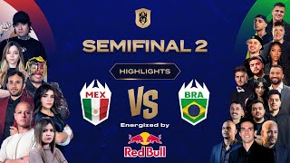 Mexico VS Brazil | HIGHLIGHTS SEMIFINALS   (1-3)