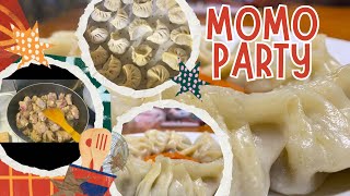 aaja ghar ma 🥟 momo party😏😏😏