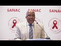 acting minister of health aaron motsoaledi s remarks during the extended sanac plenary in cape town