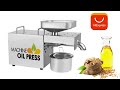 Extratora de Óleo Automática /  Press Oil Machine  / Cold Hot Press Oil Machine 600W