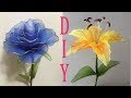 Nylon stocking flower making 2018 - Stocking flower LiLy || DIY Crafts