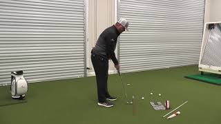 Dustin Johnson's Putting Drill