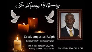 Costie Ralph Funeral Service