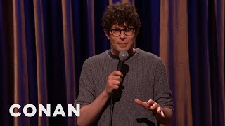 Simon Amstell's Personality Isn't Suited For Orgies | CONAN on TBS