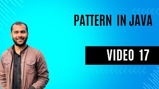 pattern in java | Pyramid pattern | java tutorial in bangla