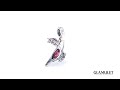 glamulet ® aladdin magic lamp dangle charm swarovski