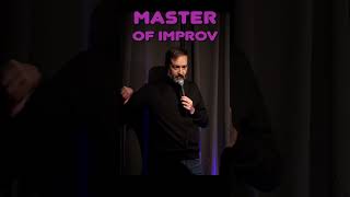 I make it look easy #improvisation #crowdwork #crowdworkcomedy #crowdworkmaster