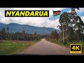 Aberdare Ranges & The Hills Of Nyandarua County - Scenic Drive 4K