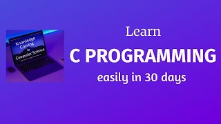 Day1 - Programming in C (Basic Concepts)