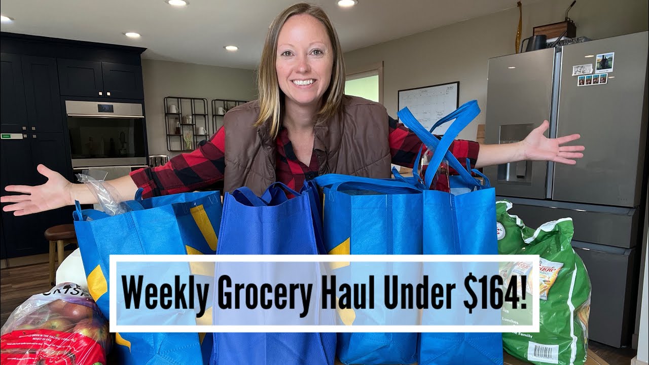 Weekly Budget Grocery Haul Youtube