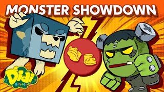 Monster Showdown | Scary Nursery Rhymes | Didi \u0026 Friends Songs for Children