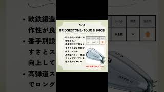 2023年10月度中古ショップで売れている「中古アイアンセットランキングTOP10」