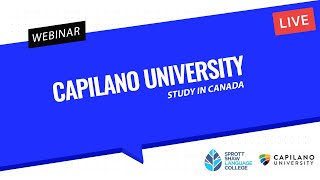 Capilano University Webinar | Sprott Shaw Language College
