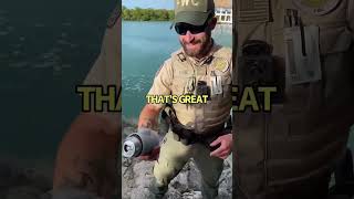 What happens when Fish & Wildlife Warden shows up under the bridge and sees Jake’s Chill-N-Reel