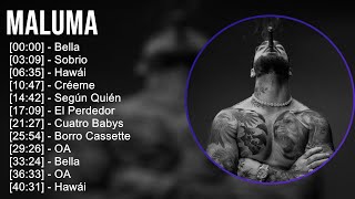 Maluma 2024 MIX Greatest Hits - Bella, Sobrio, Hawái, Créeme