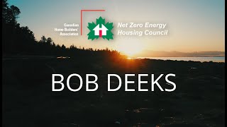 Net Zero Council Management Committee - Bob Deeks