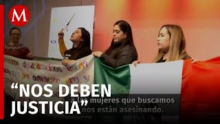 Protesta de colectivos mexicanos marca la inauguración de la cumbre sobre desapariciones