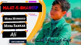 New Naat Sharif 2023/ mera murshed mera sarkar ali - Haasan Ali - Official Video - HQ Studio 2023