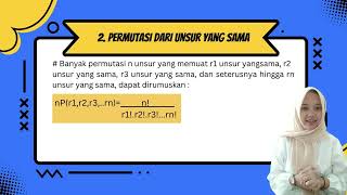 Matematika Diskrit || PERMUTASI  || By @ANE_WINDI17