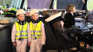 Look what happens when Kids Go Free with Condor Ferries!