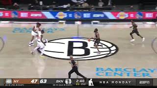 Kyrie's handles are nearly impossible to gameplan for | Nets vs Knicks