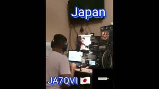 CQWW SSB Nice QSO with JA7QVI from Japan on 15M