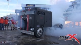 DIESEL WORLD FINALS BURNOUT CONTEST!!