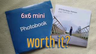 Unboxing | 6x6 mini Photobook Softbound Cover | First Solo Travel in Da Nang, Vietnam