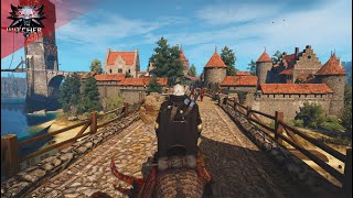 Geralt Travels on Horseback Through Velen - The Witcher 3 - Music & Ambience