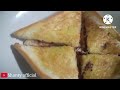 resep roti panggang ⁉️ coklat susu keju‼️ resep vlog sarapan