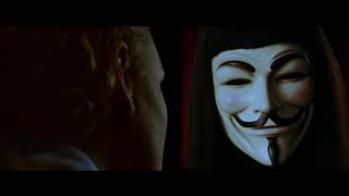 Emergency TV Message During Curfew - V for Vendetta (2005) - Movie Clip HD Scene