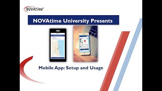 NOVAmobile App Basic Configuration, Registration and Usage