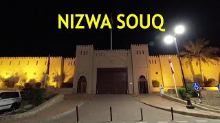 Walking at Night in Nizwa Souq