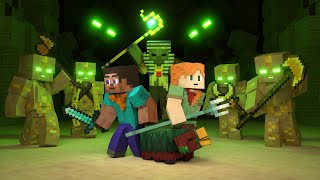 Sniffer & the Quest for the Husk King’s Treasure | Alex & Steve Legends (Minecraft Animation Movie)
