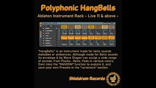 🎶🔔HangBells - SHR🔔🎶Instrument Rack - Live 11 & above