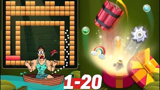 Breaker Fun - Bricks Ball Crusher Rescue Game Gameplay Walkthrough Level 1-20 iOS, Android