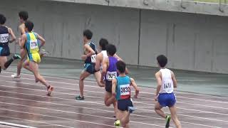 2019　岡山県陸上競技記録会（1）　男子800m1組