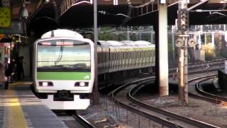 JR東日本E231系　目白駅に到着（山手線内回り）