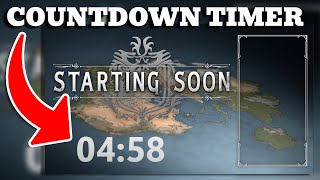 How to add a Countdown Timer In OBS ( No Downloads Required )