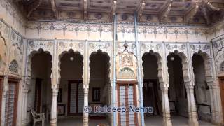 Best Rajasthani Art \u0026 Culture View of Historical Mansion of Fatehpur Shekhawati, Sikar