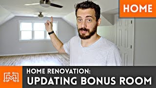 Updating Bonus Room // Home Renovation | I Like To Make Stuff