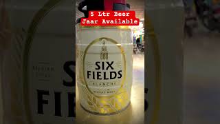 5 Ltr Beer Jaar six fields Available contact now || #5k #beer #new