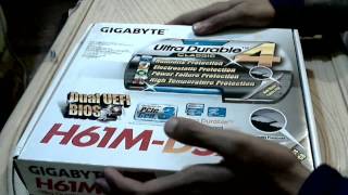 Gigabyte H61M-DS2 Detail Reviews and Unboxing