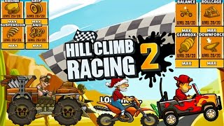 Hill Climb Racing 2 - All Vehicles Fully Upgraded