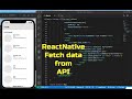 ReactNative fetch data from API