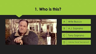 The Sopranos Quiz: Name All The Characters