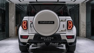 The Iconic Mahindra Bolero 2024 - Rear View Highlight\