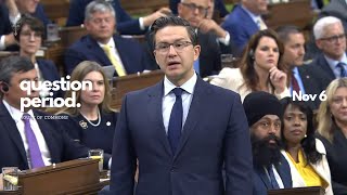 Nov 6, 2023 - Question Period & Statements | House of Commons - Rerun