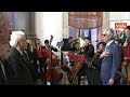 Bocelli intona l'inno nazionale per Mattarella